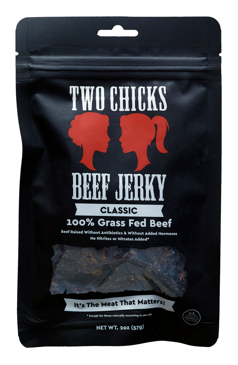 Classic Beef Jerky Two Chicks Jerky