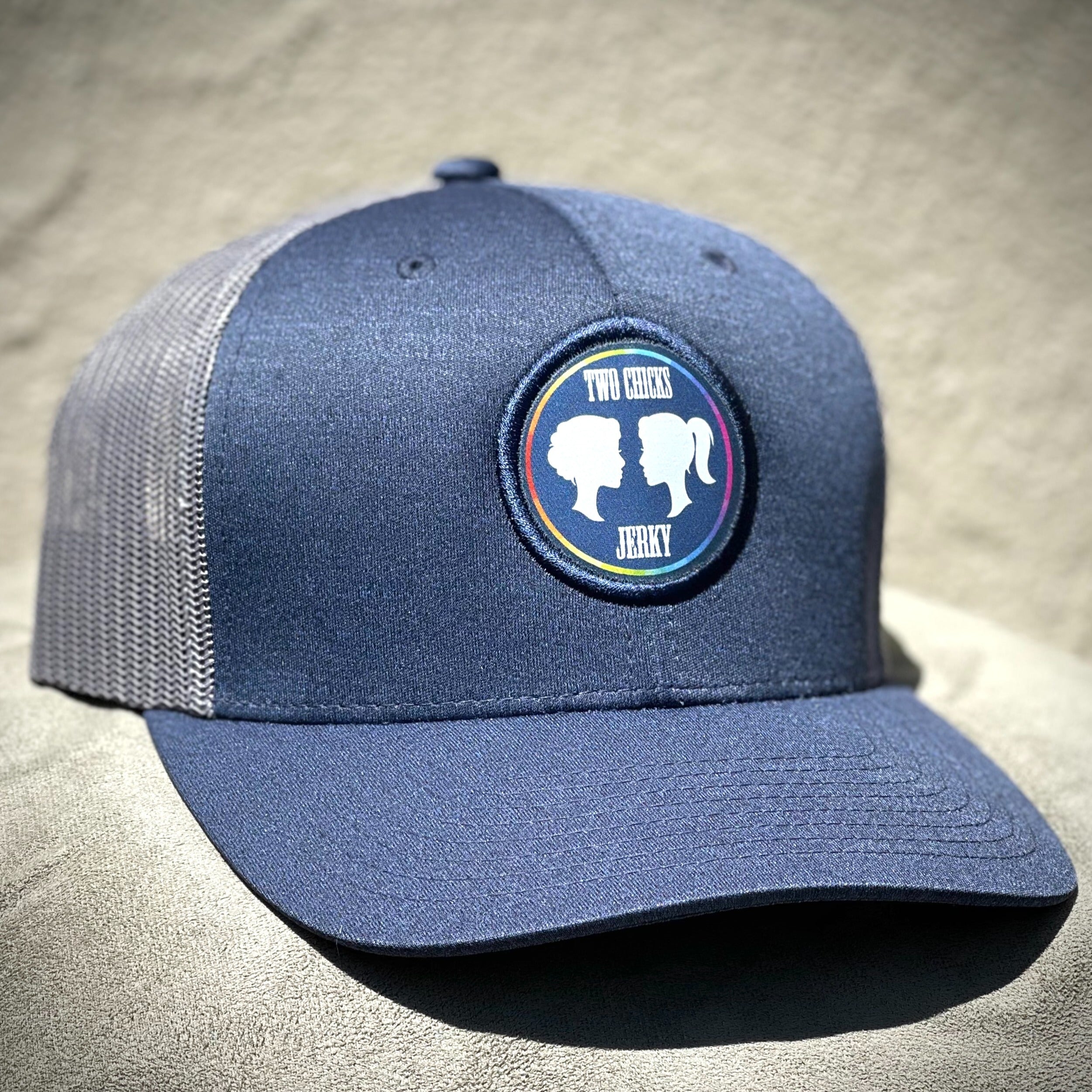 Teo Chicks Jerky Pride Hat - Steel Blue/Grey